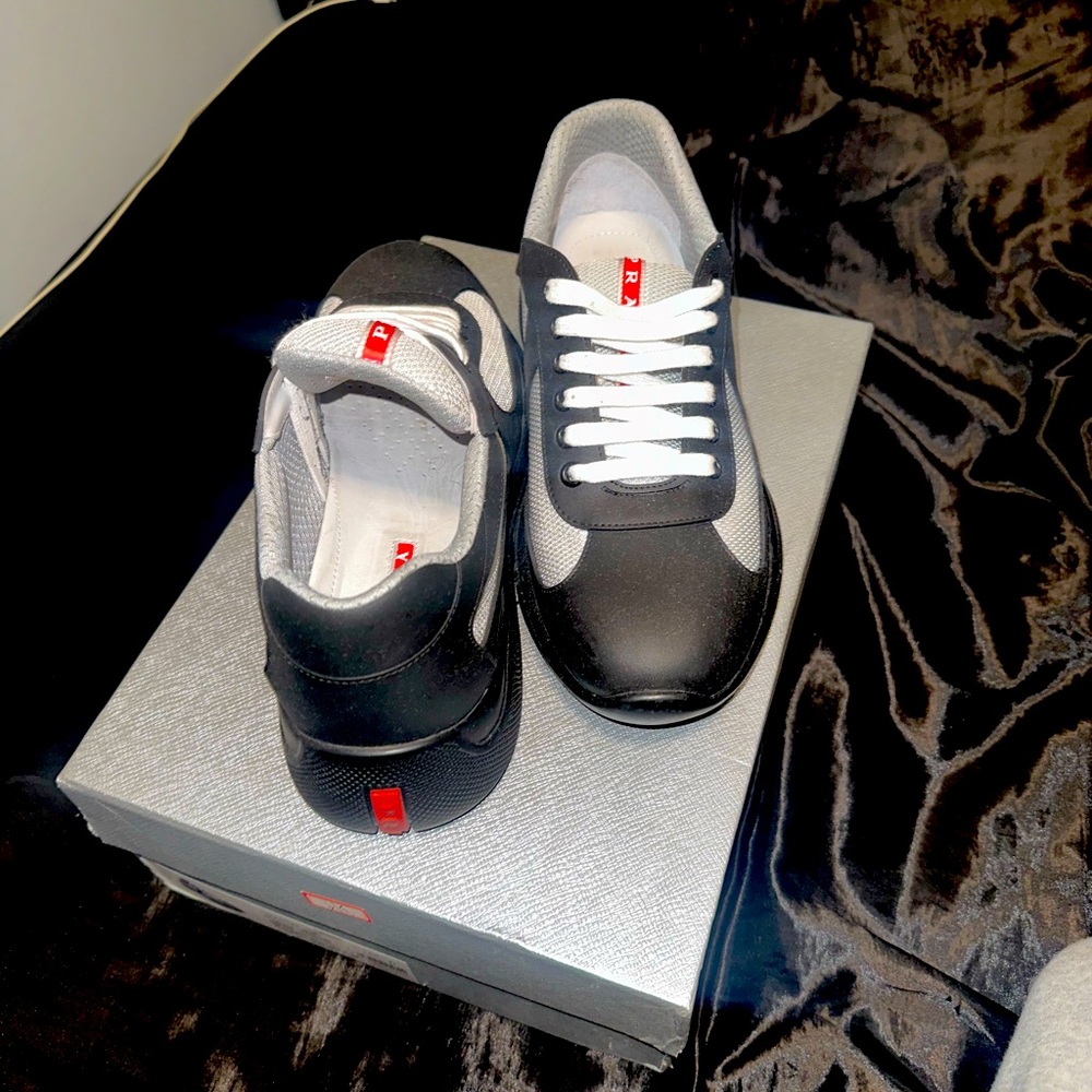 Prada shoes , size 8 , worn once